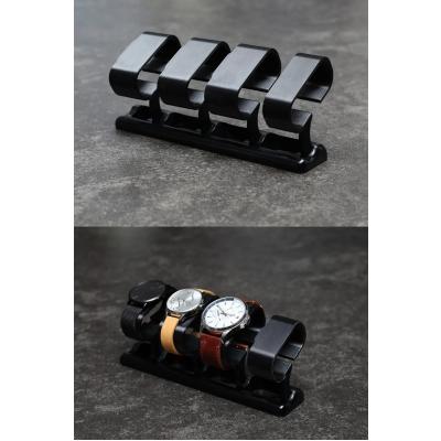 4'lü Saat Tutucu Stand - Kol Saati Standı Çoklu Birleştirmeli Tasarım - Saat/Bileklik Organizer