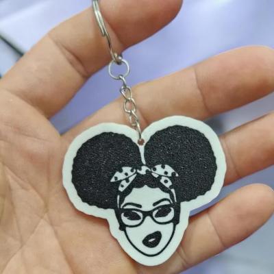 Kadın Sevimli Figür Karakter Anahtarlık