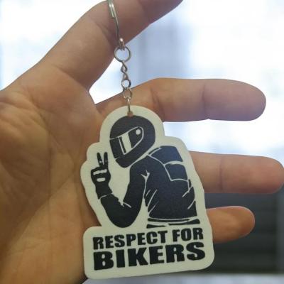 Motorculara Saygı Sevimli Figür Karakter Anahtarlık