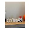 Coffee Yazılı Dekoratif Obje