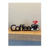 Coffee Yazılı Dekoratif Obje